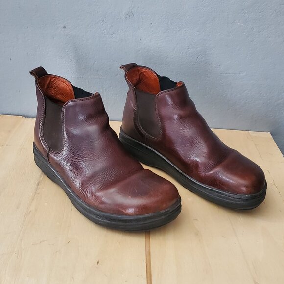 Birkenstock Footprints Leather Chelsea Boots/ Size 10 Men's - Picture 1 of 10